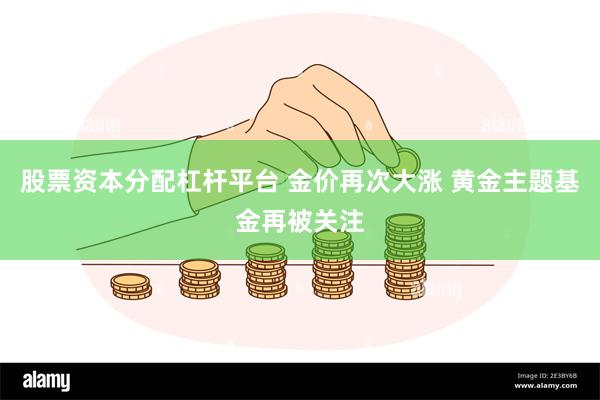 股票资本分配杠杆平台 金价再次大涨 黄金主题基金再被关注