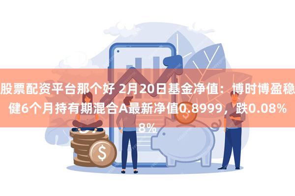 股票配资平台那个好 2月20日基金净值：博时博盈稳健6个月持有期混合A最新净值0.8999，跌0.08%